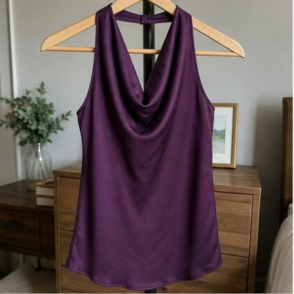 Mauve Ruffle Blouse